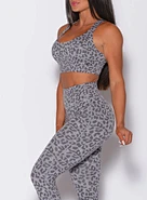 leopard sports bra